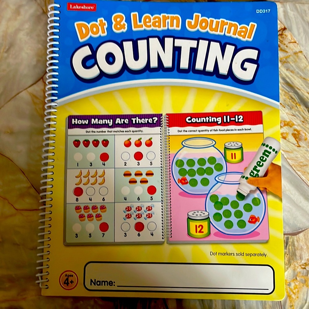 Counting book!  Never used